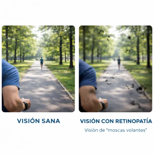 moscas volantes retinopatia