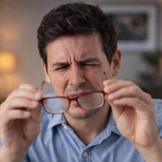 sintomas vision borrosa optica