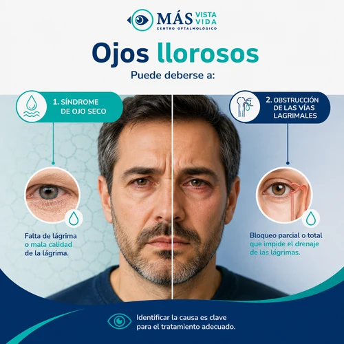 causa ojo lloroso mv