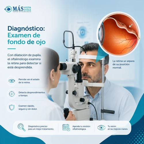 diagnostico desprendimiento retina mv