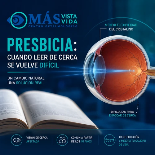 que es presbicia