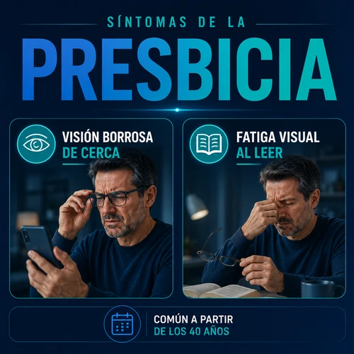 sintomas presbicia