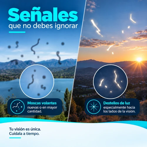 sintomas desprendimiento vitreo
