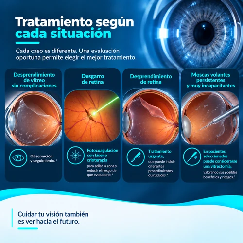 tratamiento desprendimiento vitreo